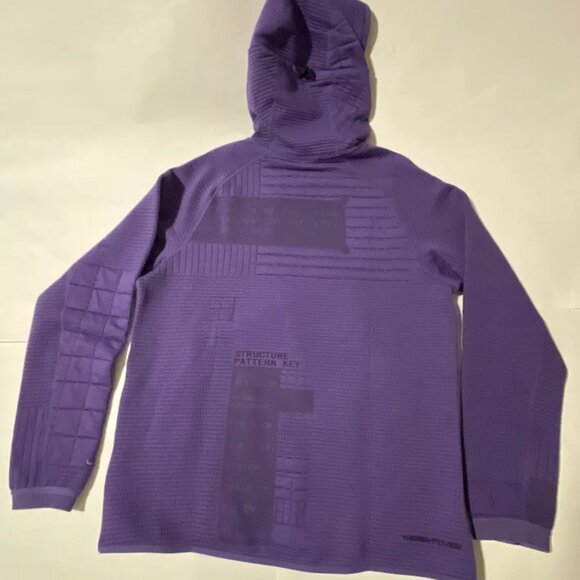 NWT Nike Tech Pack Sportswear Therma-Fit ADV Men's SZ M Hoodie Purple DM… - Picture 13 of 16